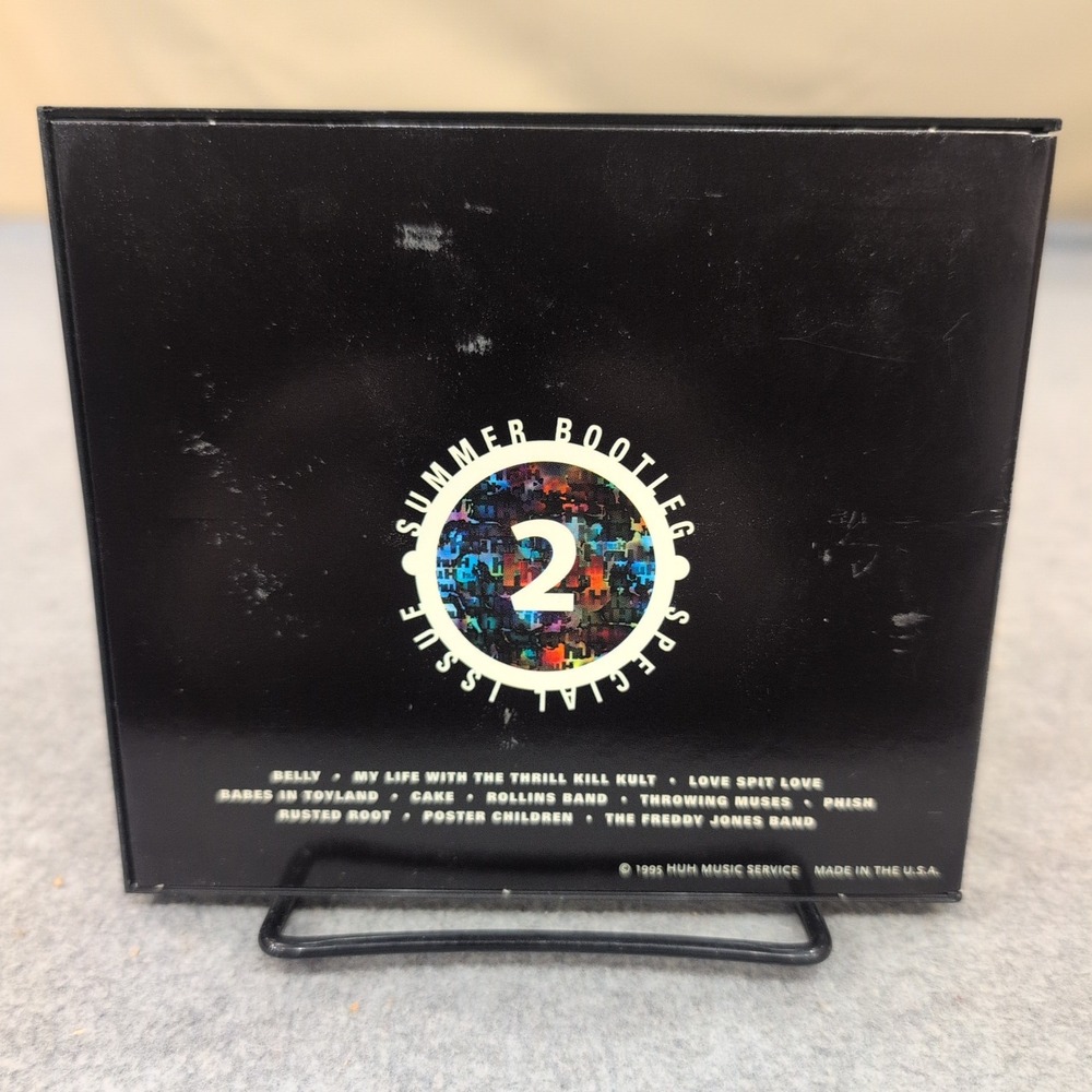 HUH Summer Bootleg Special Issue 2 CD 1995 Phish Cake Rollins Band Compilation - Picture 2 of 2